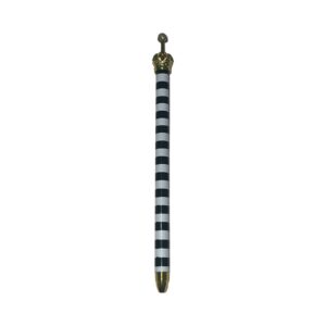 Cabana Stripe Pen Black/White