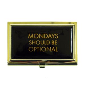 Business Card Holder Mondays Should Be Optional
