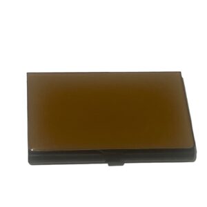Gunmetal Card Holder