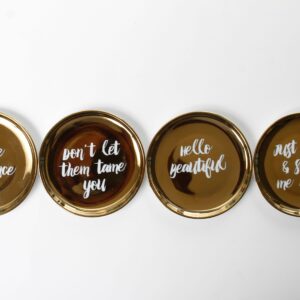 Jet Setter Coasters set of 4