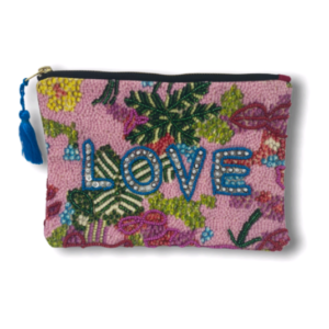 Love Bead Bag Blue